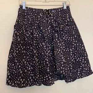 NWT Anthropologie Lil Silk Skirt Size 6
